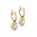 The Éclat Drop Earrings - Lab Grown Diamonds