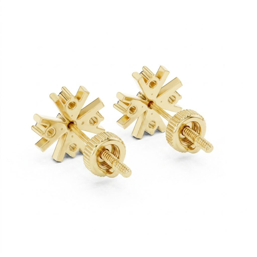 The Polarstern Earrings - Lab Grown Diamonds