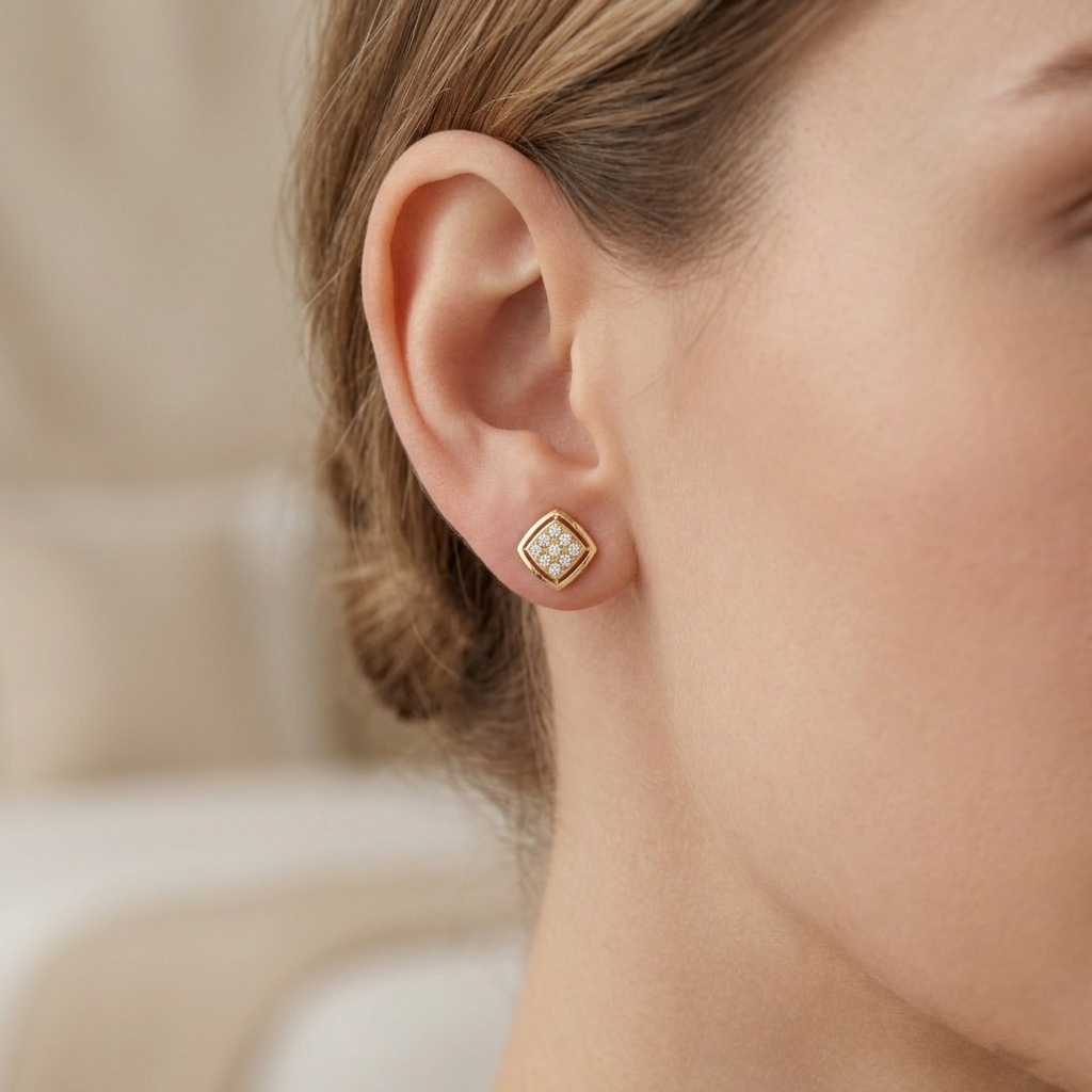 The Nexus Earrings - Lab Grown Diamonds