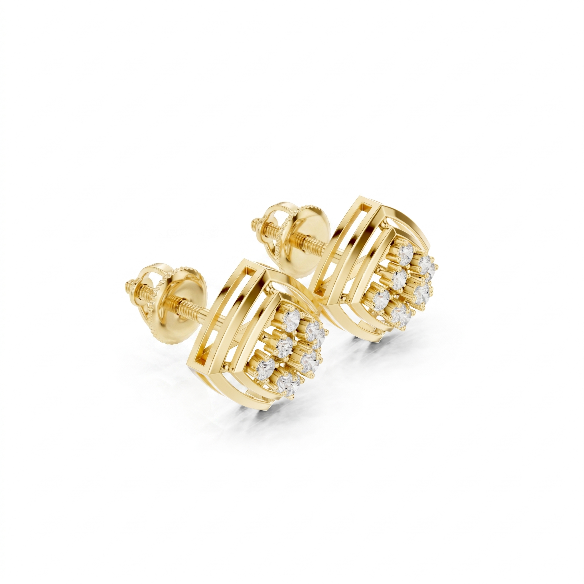 The Nexus Earrings - Lab Grown Diamonds