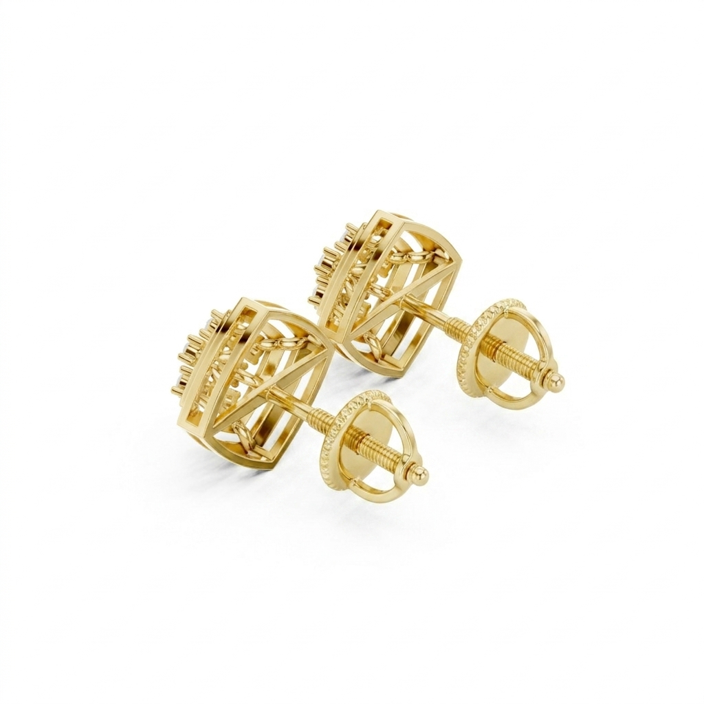 The Nexus Earrings - Lab Grown Diamonds