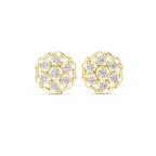 The Dahlia Bloom Earrings - Lab Grown Diamonds