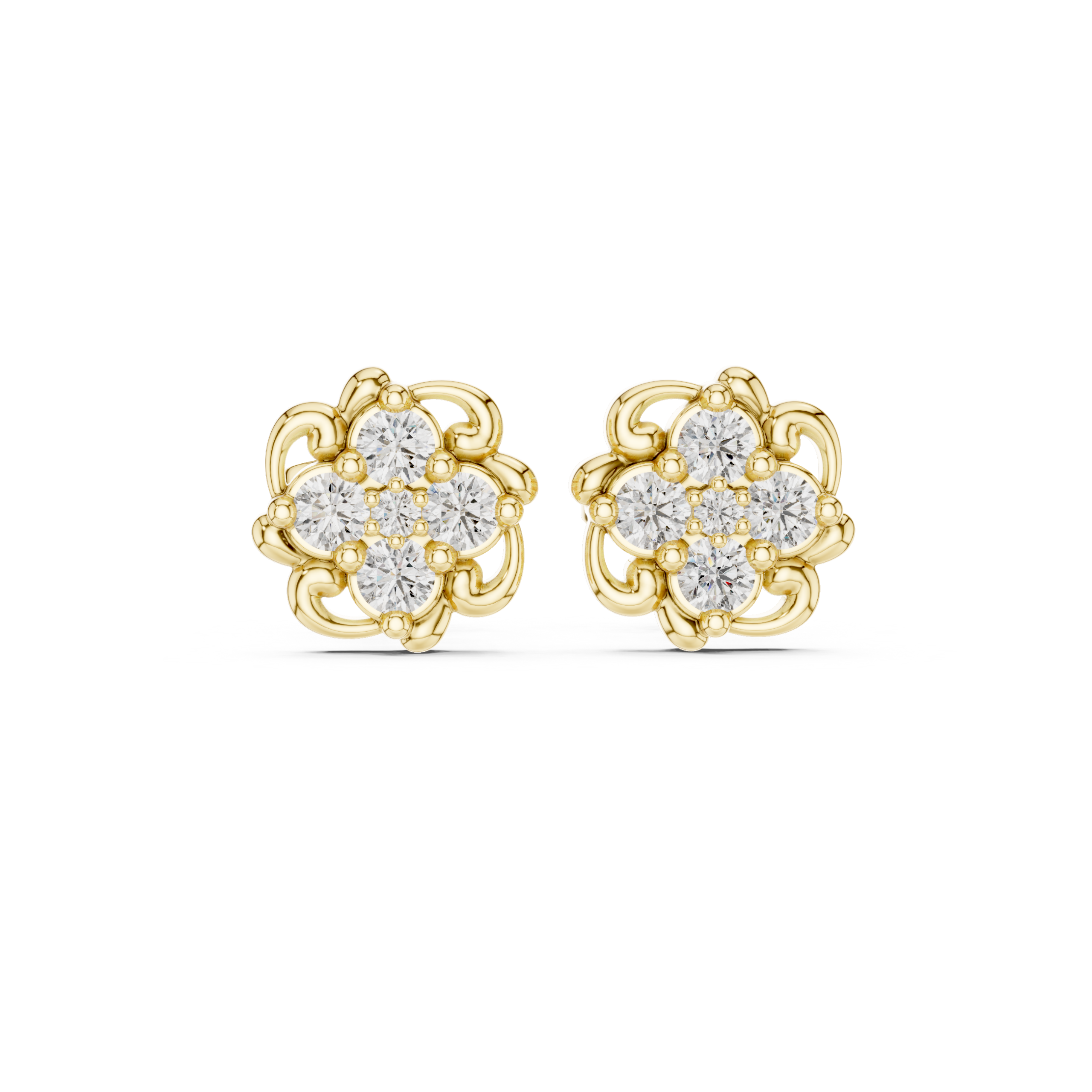 The Ciclone Earrings - Lab Grown Diamonds