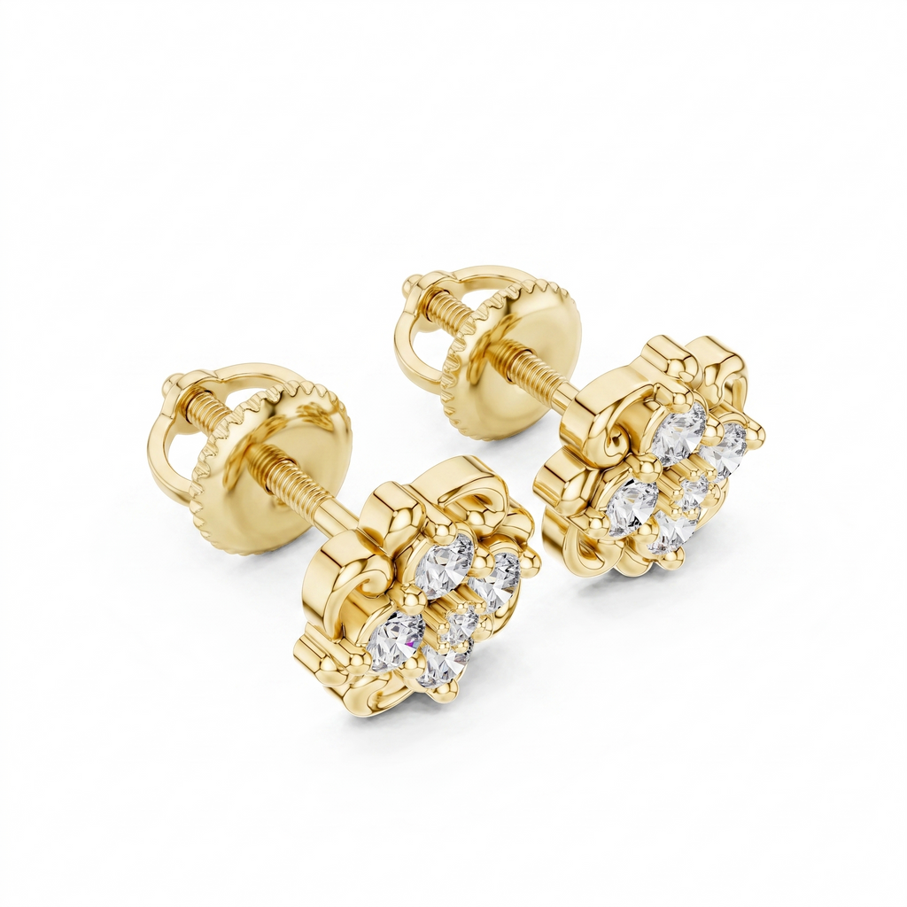The Ciclone Earrings - Lab Grown Diamonds