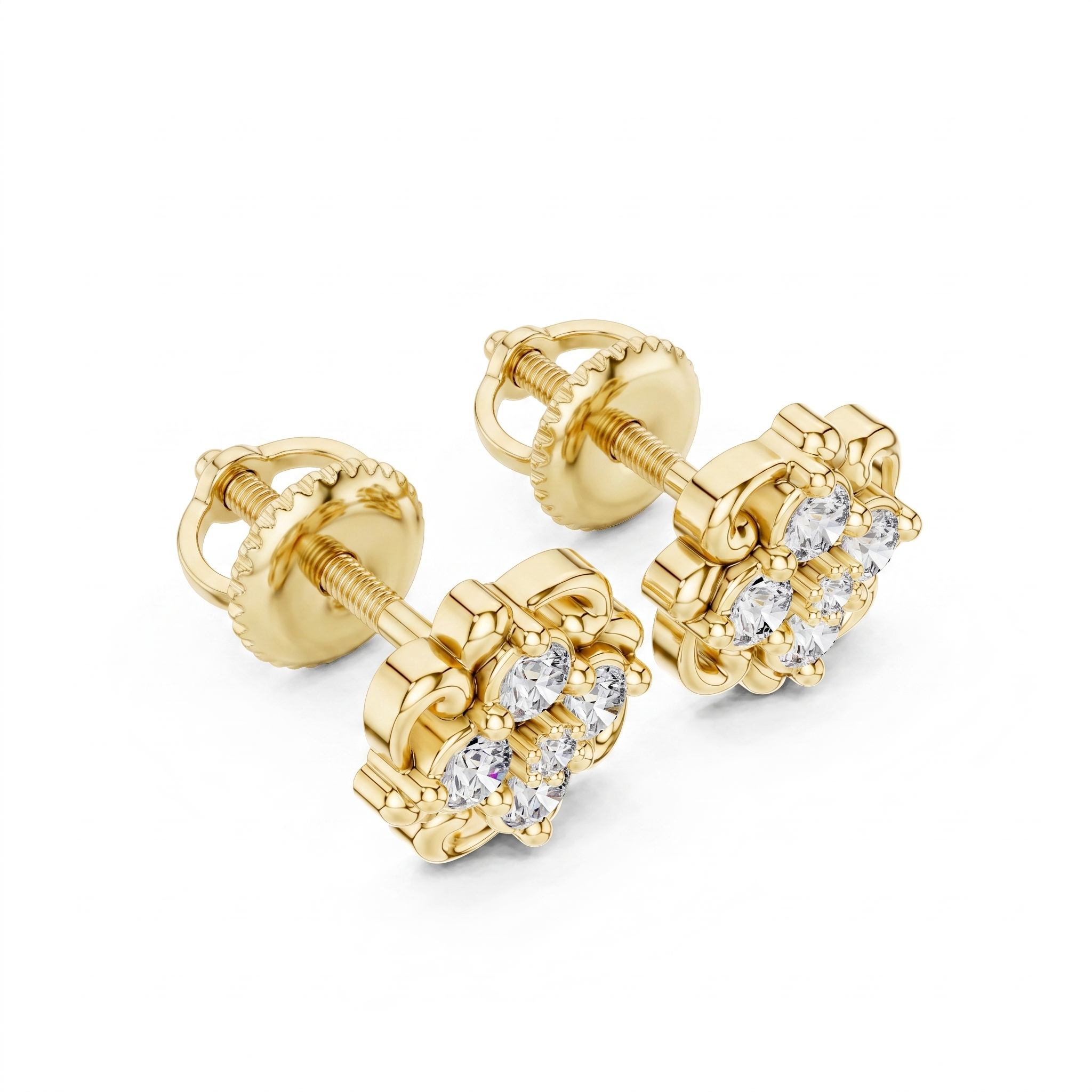 The Ciclone Earrings - Lab Grown Diamonds