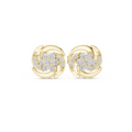 The Zarah Matrix Earrings - Lab Grown Diamonds
