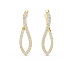 The Eternal Wave Earrings - Lab Grown Diamonds