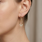 The Zayir Drop Earrings - Lab Grown Diamonds