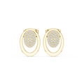 The Golden Nebula Earrings - Lab Grown Diamonds