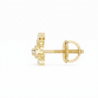The Cosmic Crown Earrings - Lab Grown Diamonds