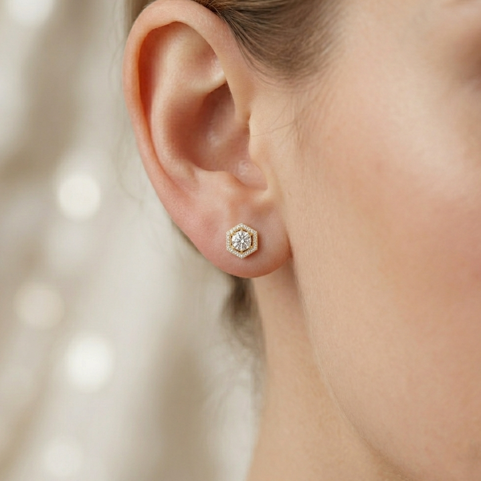 The Oasis Earrings - Lab Grown Diamonds