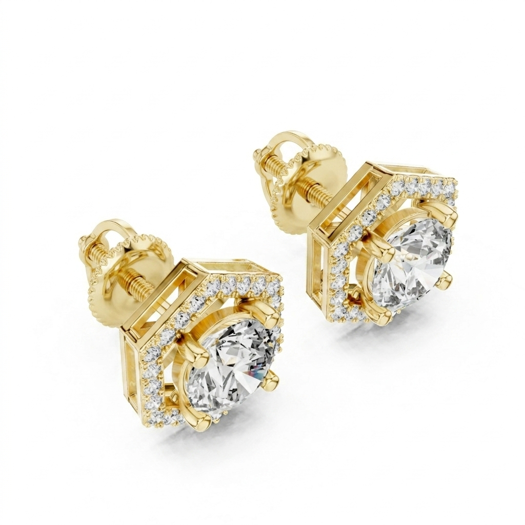 The Oasis Earrings - Lab Grown Diamonds