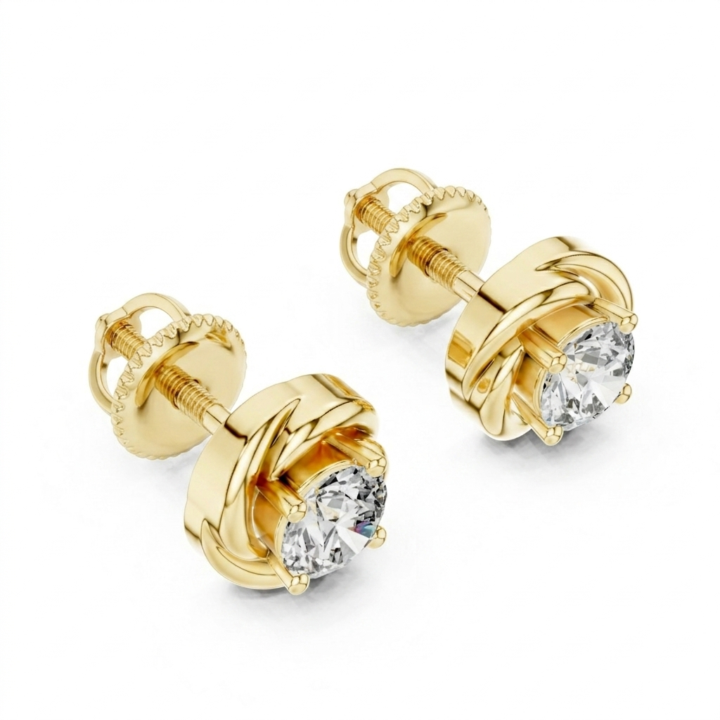 The Christos Earrings - Lab Grown Diamonds