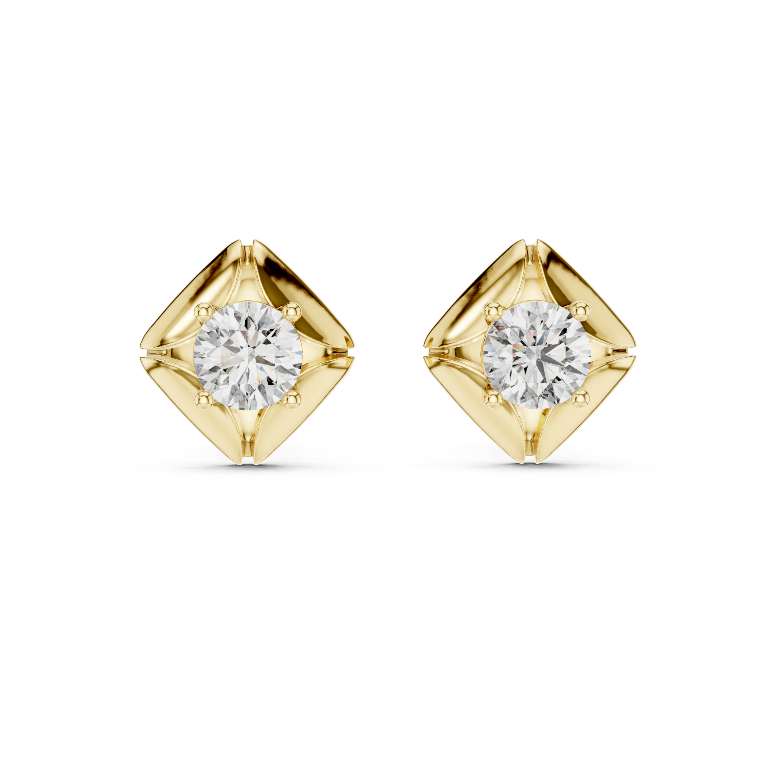 The Laurel Earrings - Lab Grown Diamonds