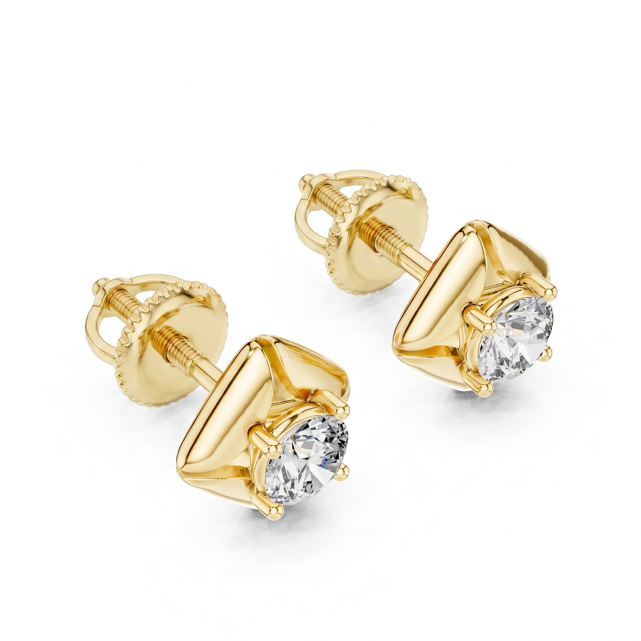 The Laurel Earrings - Lab Grown Diamonds