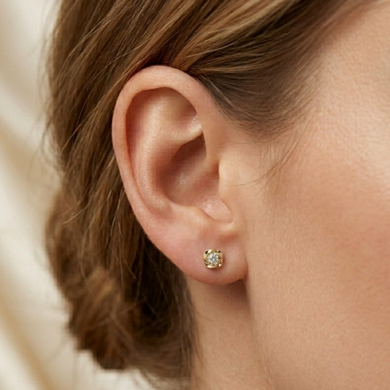 The Confetti Earrings - Lab Grown Diamonds