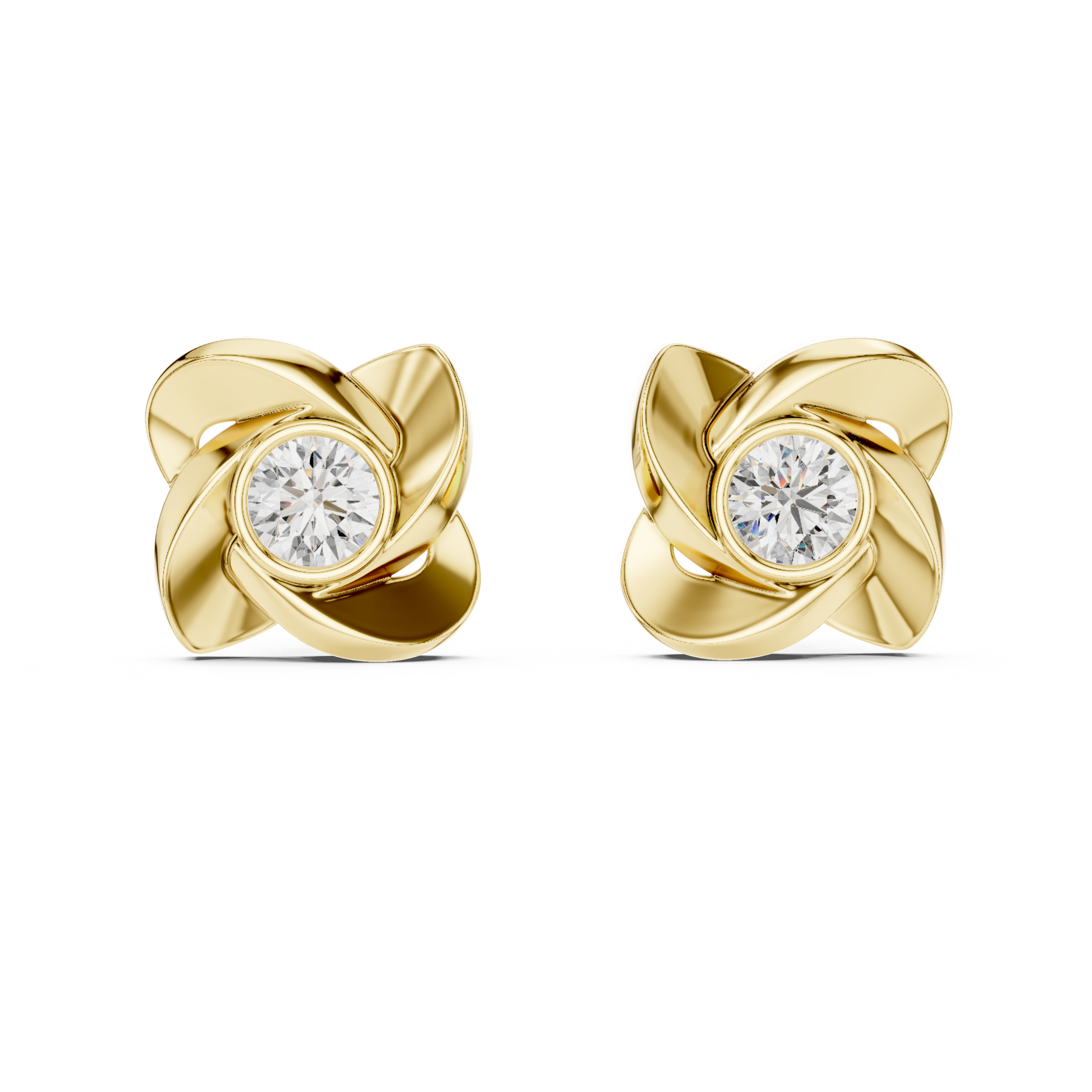 The Rhea Earrings - Lab Grown Diamonds