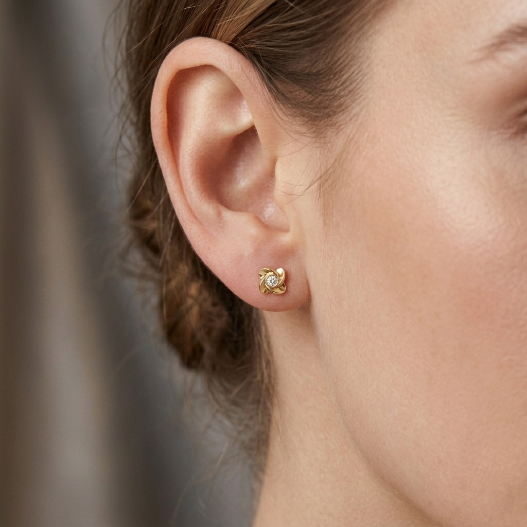 The Rhea Earrings - Lab Grown Diamonds