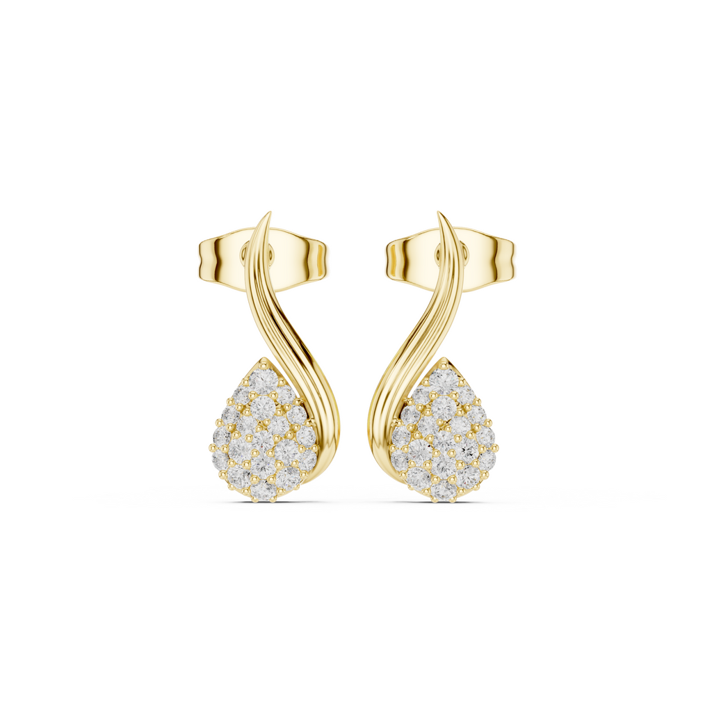 The Mosaic Earrings - Lab Grown Diamonds