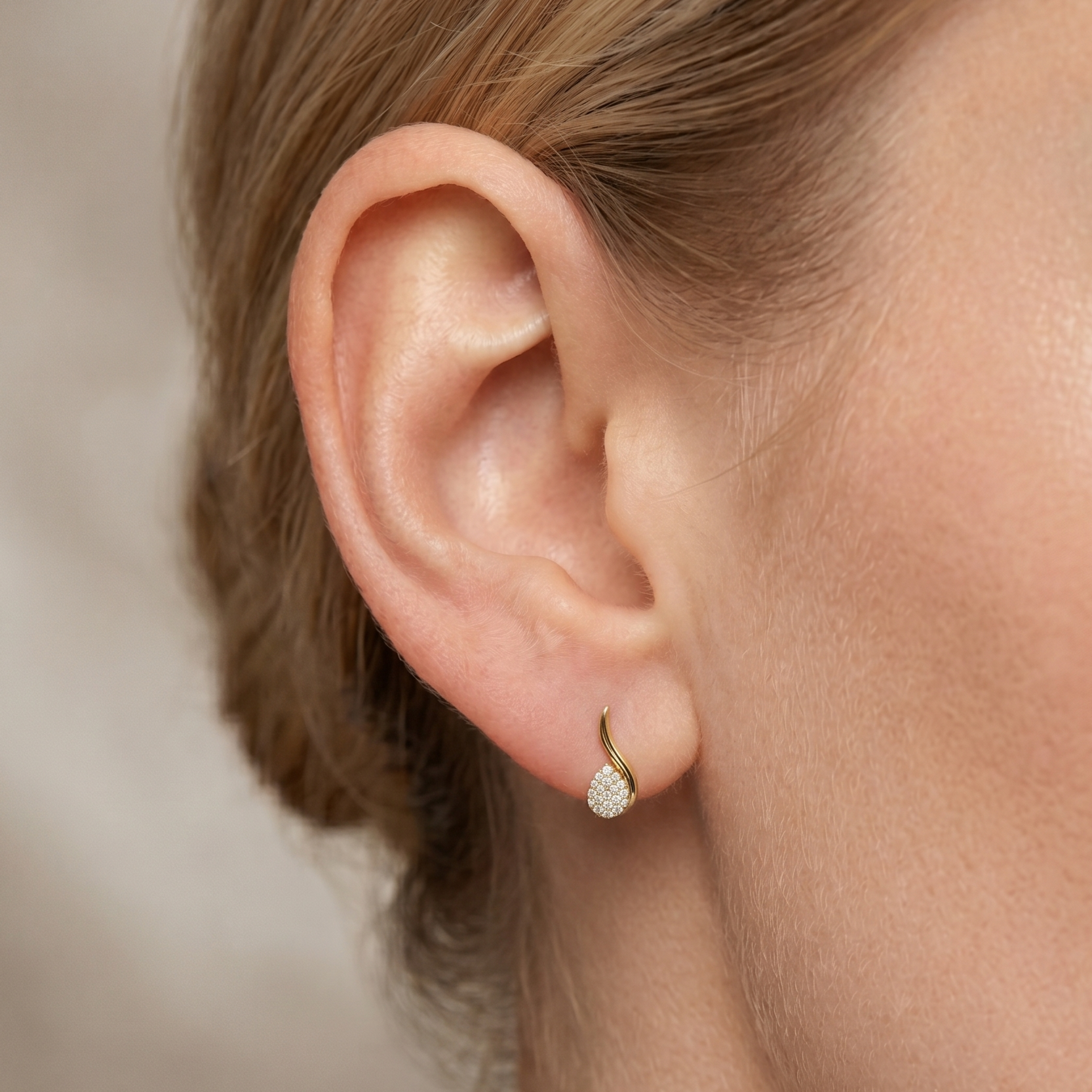 The Mosaic Earrings - Lab Grown Diamonds