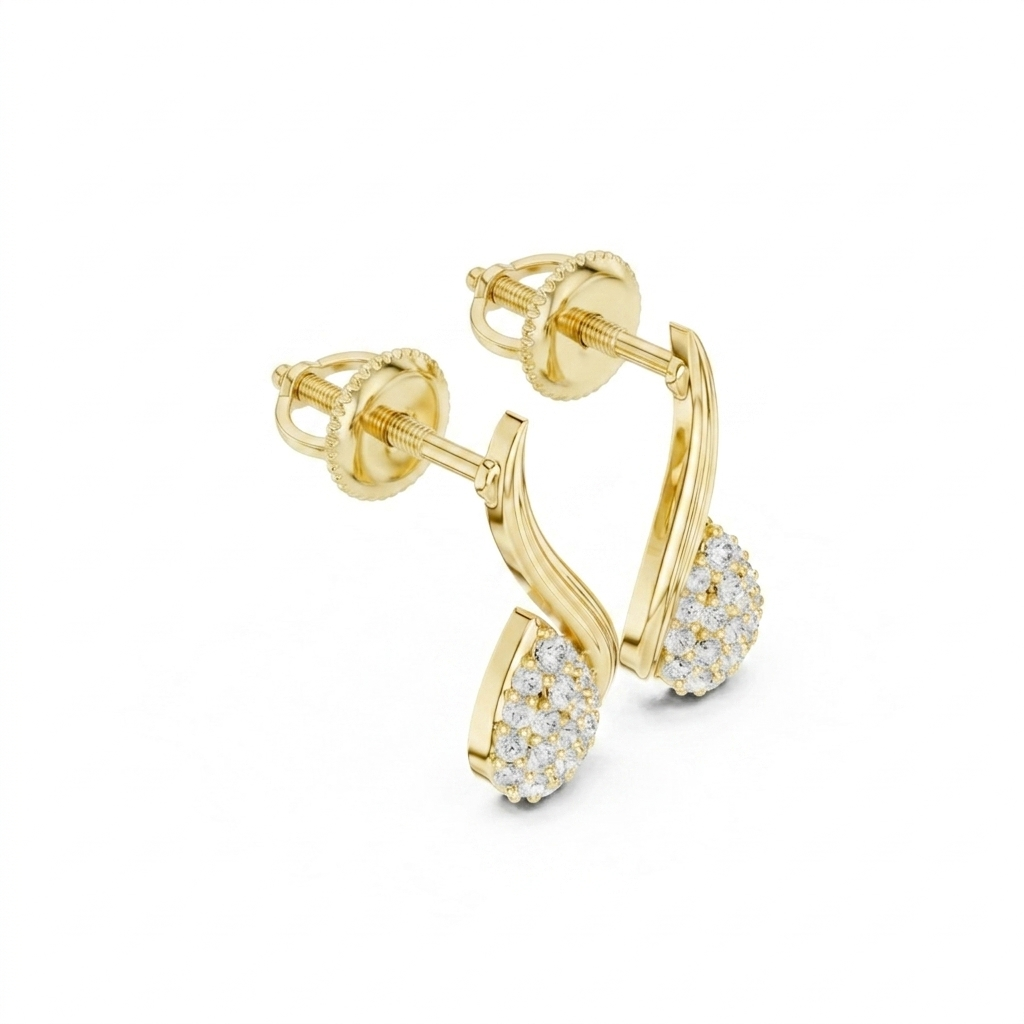 The Mosaic Earrings - Lab Grown Diamonds