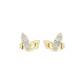 The Pygmy Blue Earrings - Lab Grown Diamonds