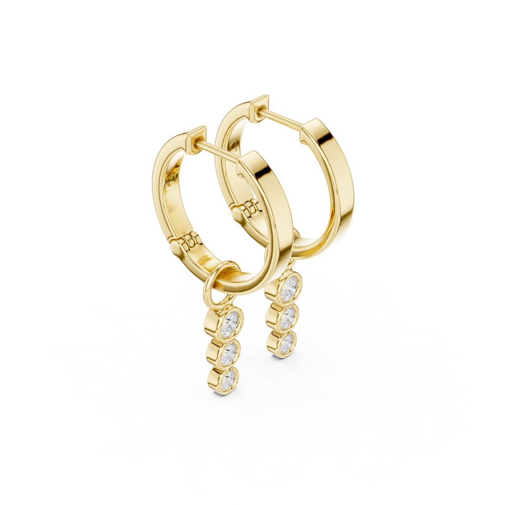 The Ophelia Earrings - Lab Grown Diamonds