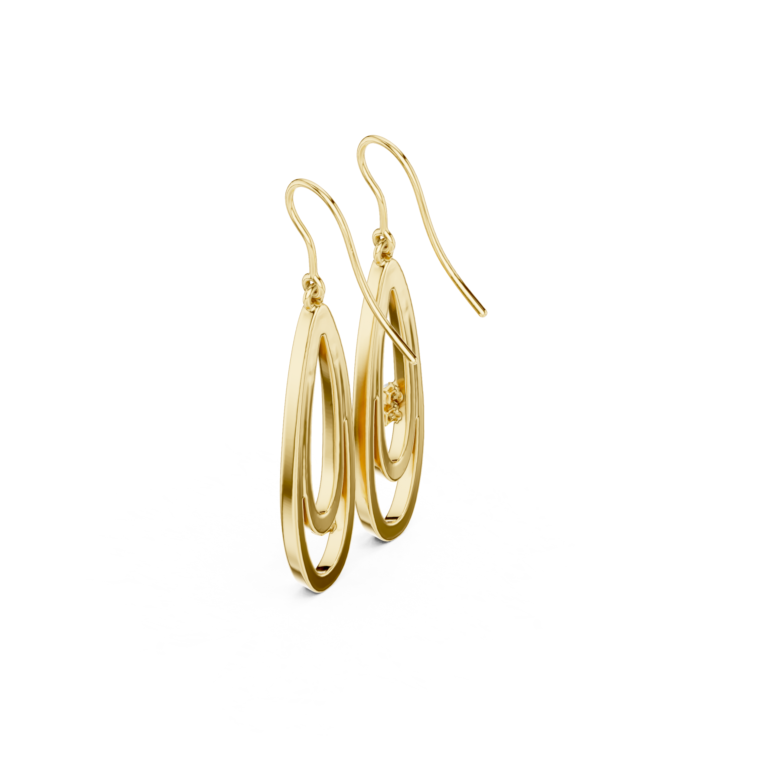 The Ripple Earrings - Lab Grown Diamonds