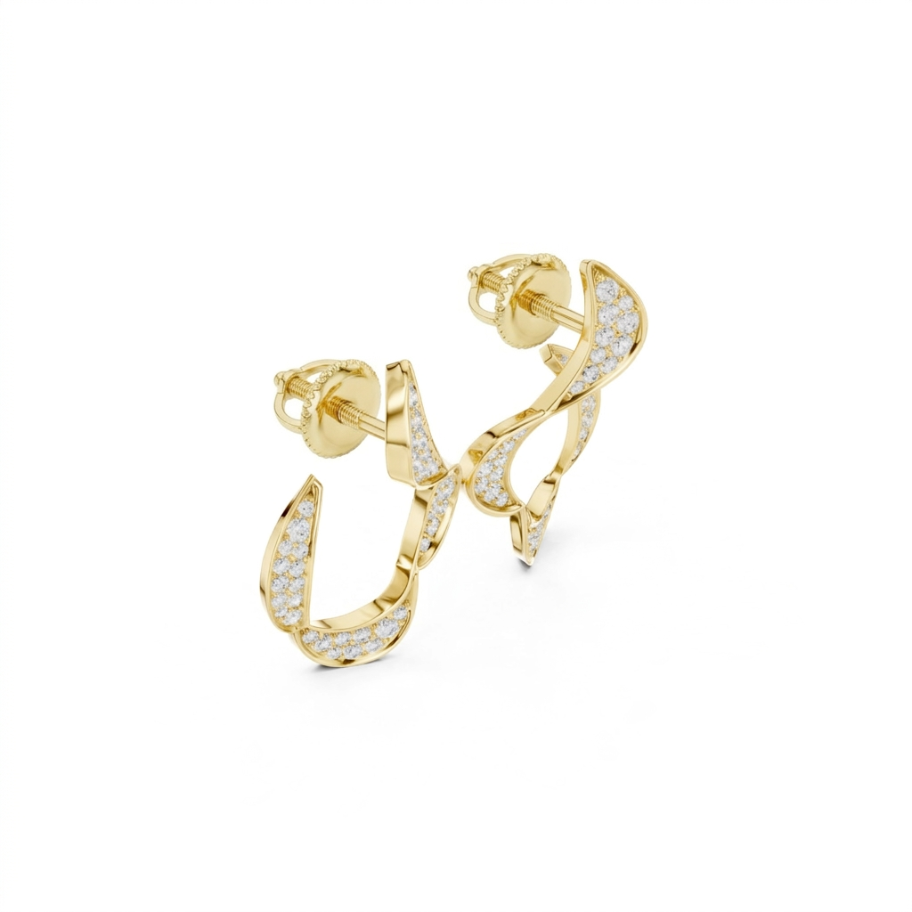 The Kora Earrings - Lab Grown Diamonds