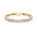 The Stellar Staggered Bracelet - Lab Grown Diamonds