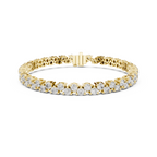 The Stellar Staggered Bracelet - Lab Grown Diamonds
