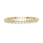 The Elara Noir Bracelet - Lab Grown Diamonds