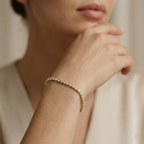 The Elara Noir Bracelet - Lab Grown Diamonds