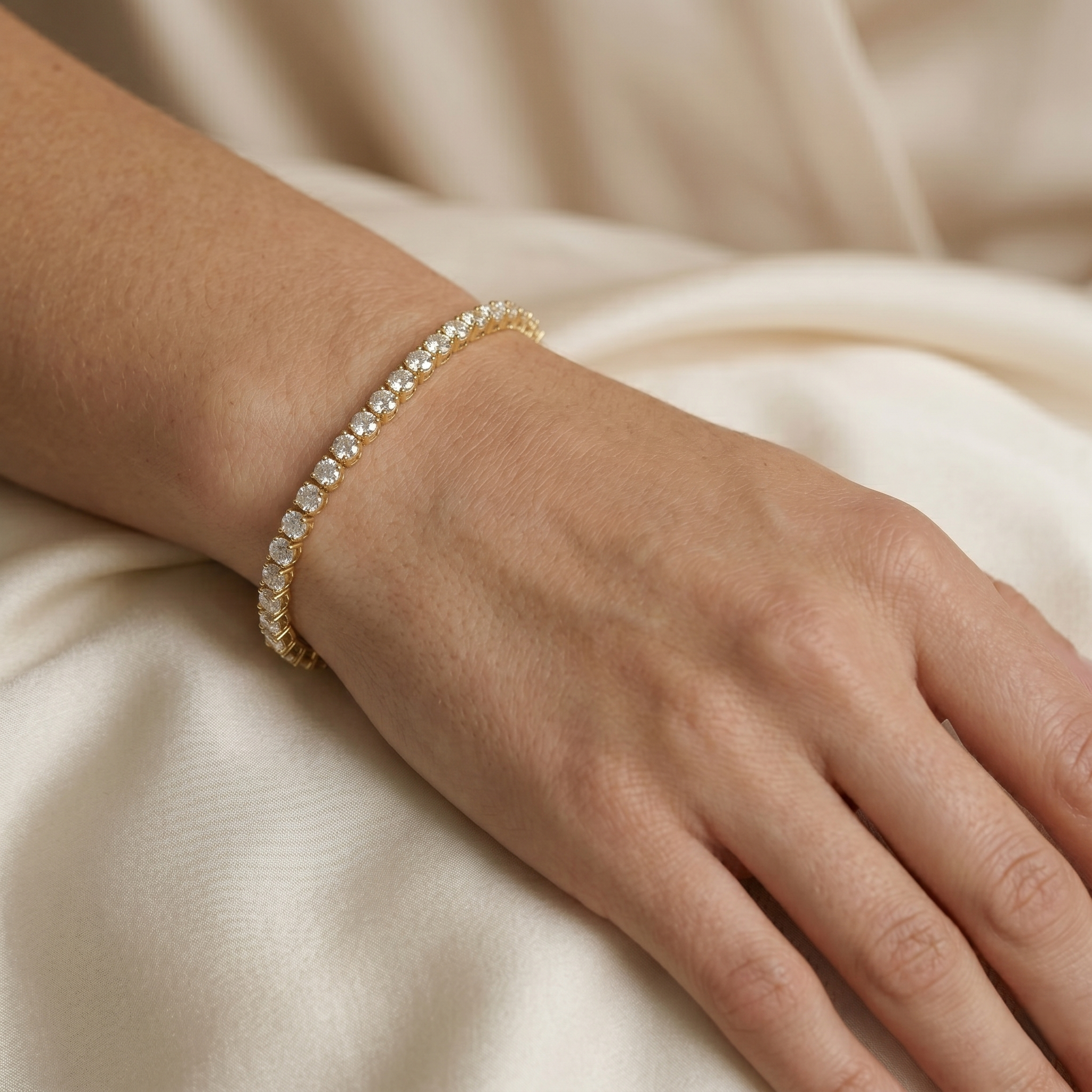 The Elara Supreme Bracelet - Lab Grown Diamonds