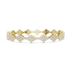 The Lunar Rhombus Bracelet - Lab Grown Diamonds