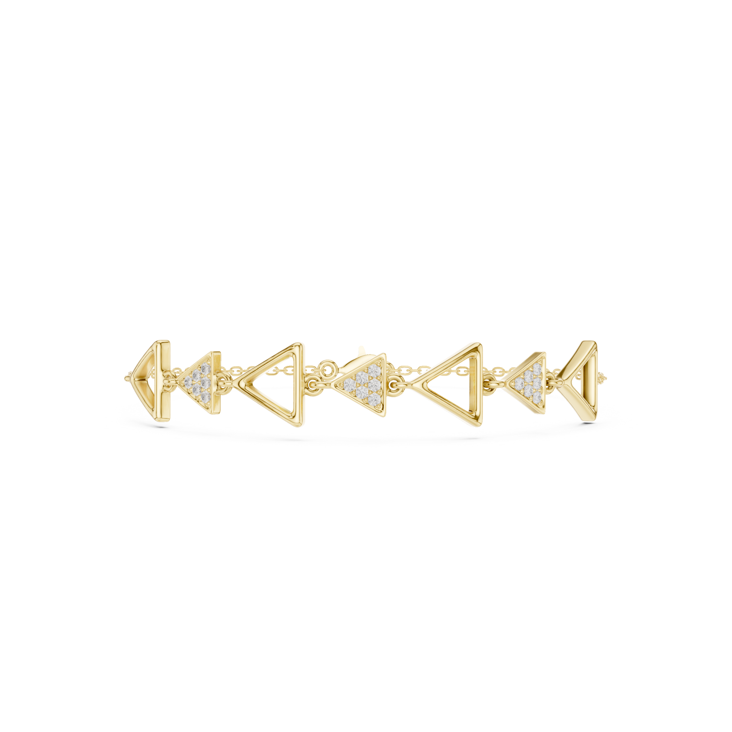 The Oryn Triangle Bracelet - Lab Grown Diamonds