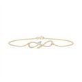 The Infinite Pear Bracelet - Lab Grown Diamonds