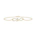 The Infinite Pear Bracelet - Lab Grown Diamonds