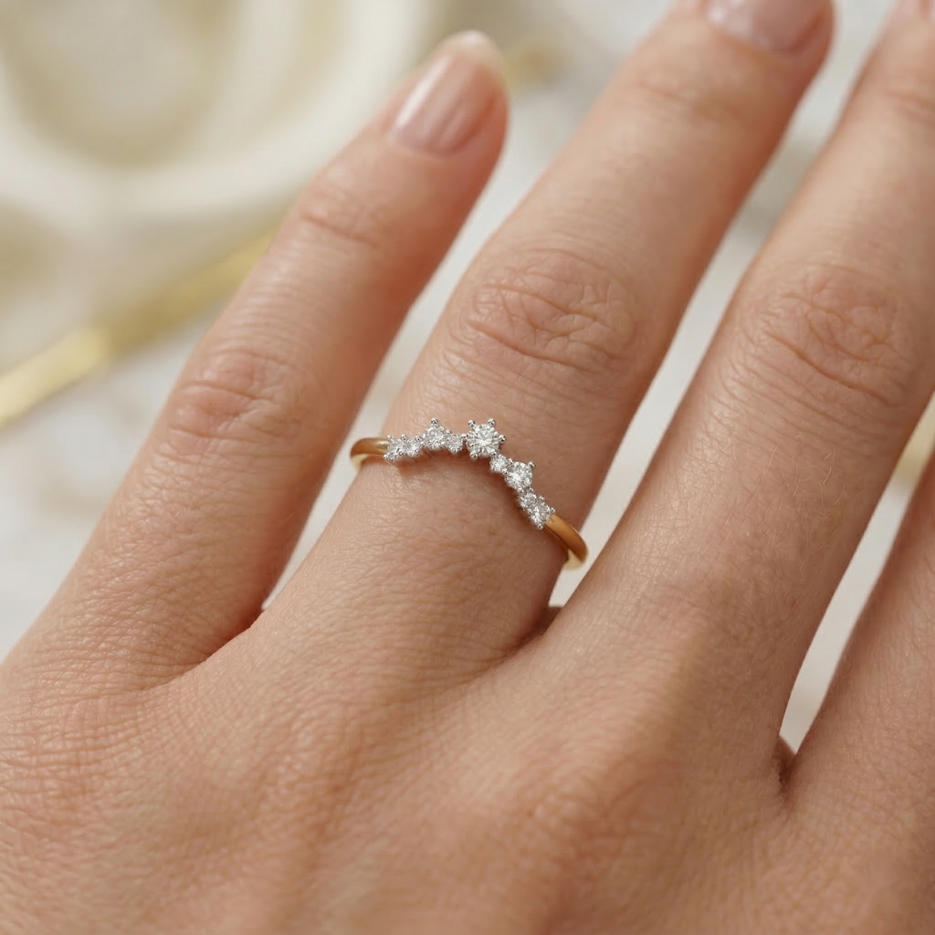 The Polaris Crown Ring - Lab Grown Diamonds