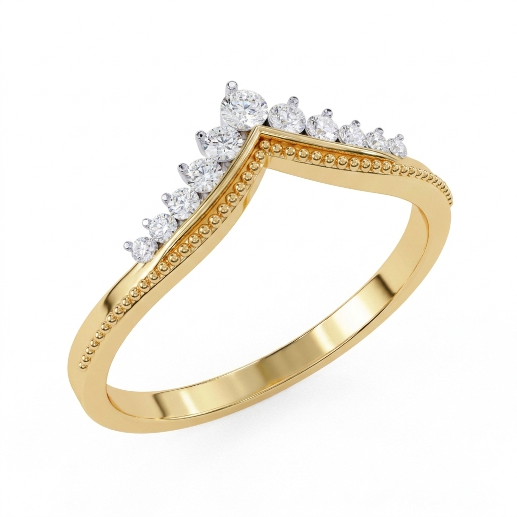 The Polaris Crest Ring - Lab Grown Diamonds