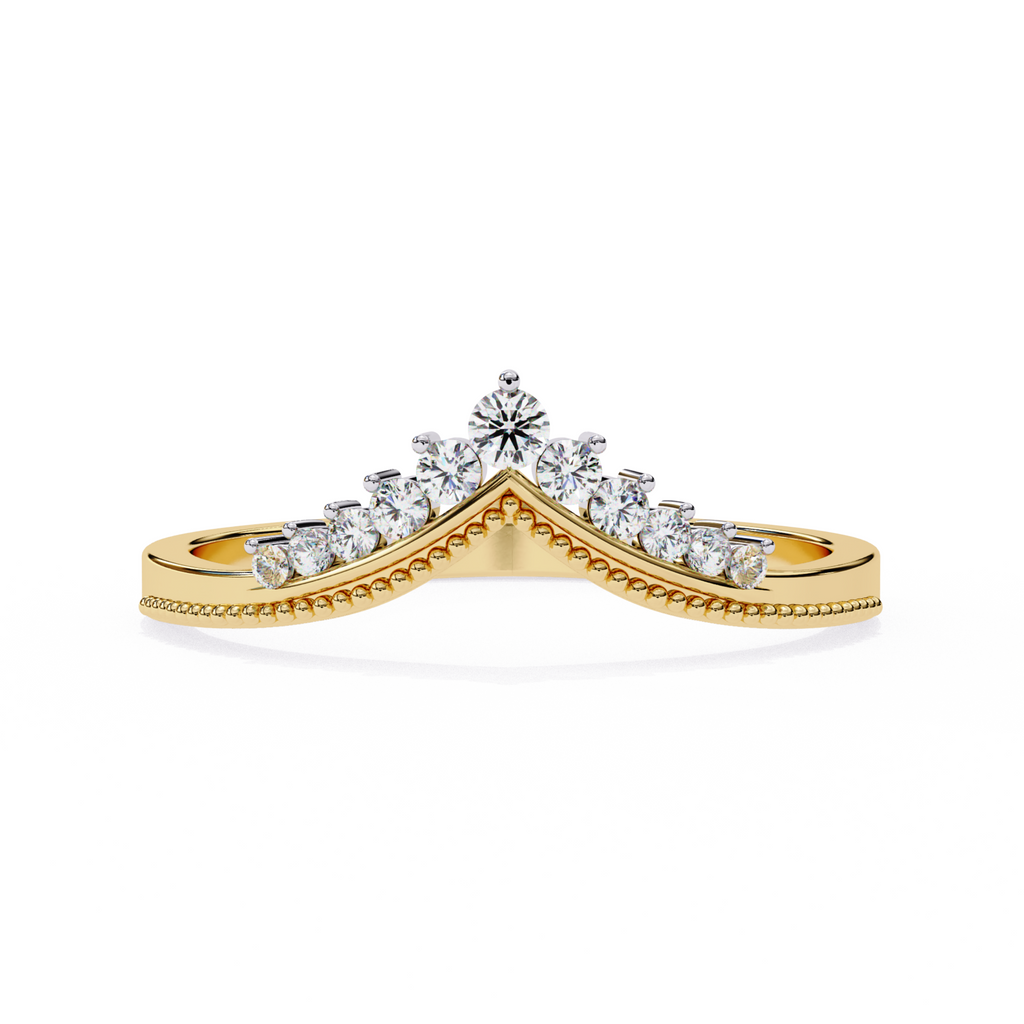 The Polaris Crest Ring - Lab Grown Diamonds