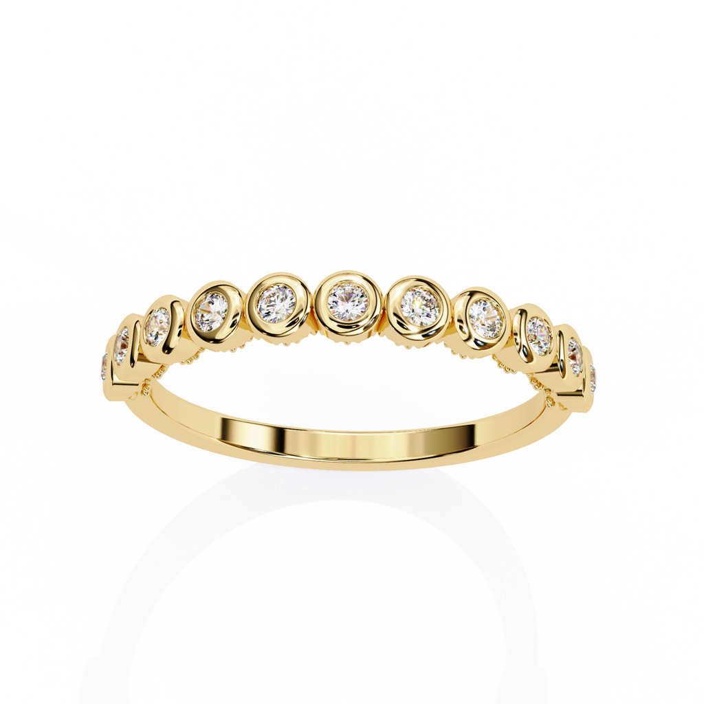 The Orbit Band Ring -  Lab Grown Diamonds