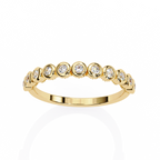 The Orbit Band Ring -  Lab Grown Diamonds