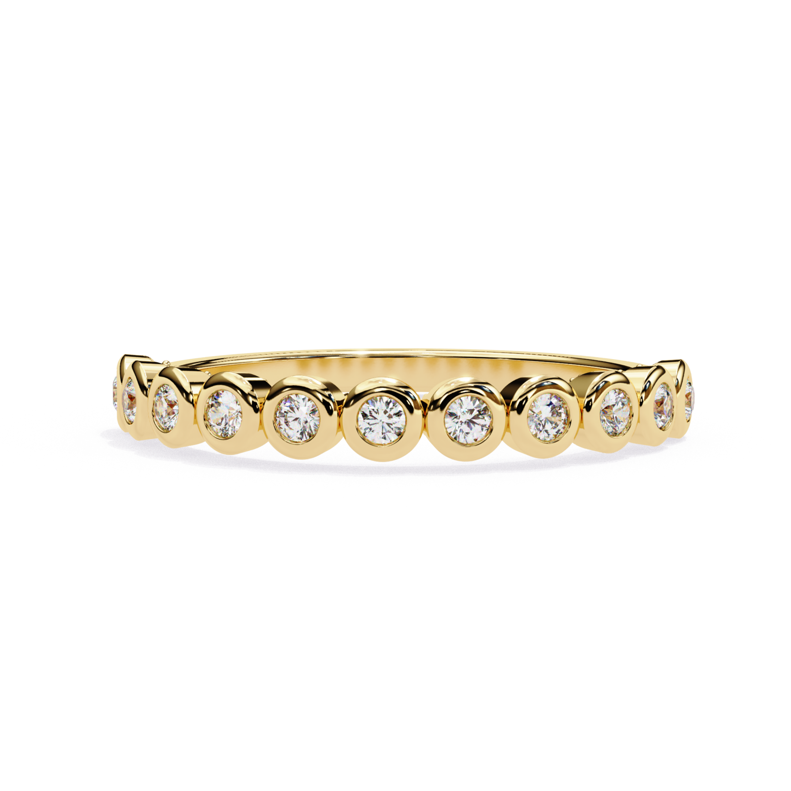 The Orbit Band Ring -  Lab Grown Diamonds