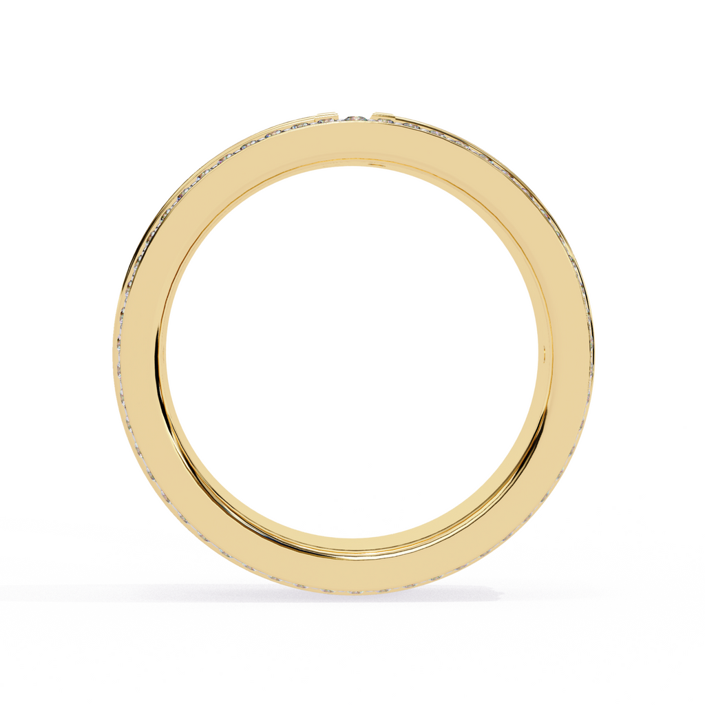 The Empire Pavé Band - Lab Grown Diamonds