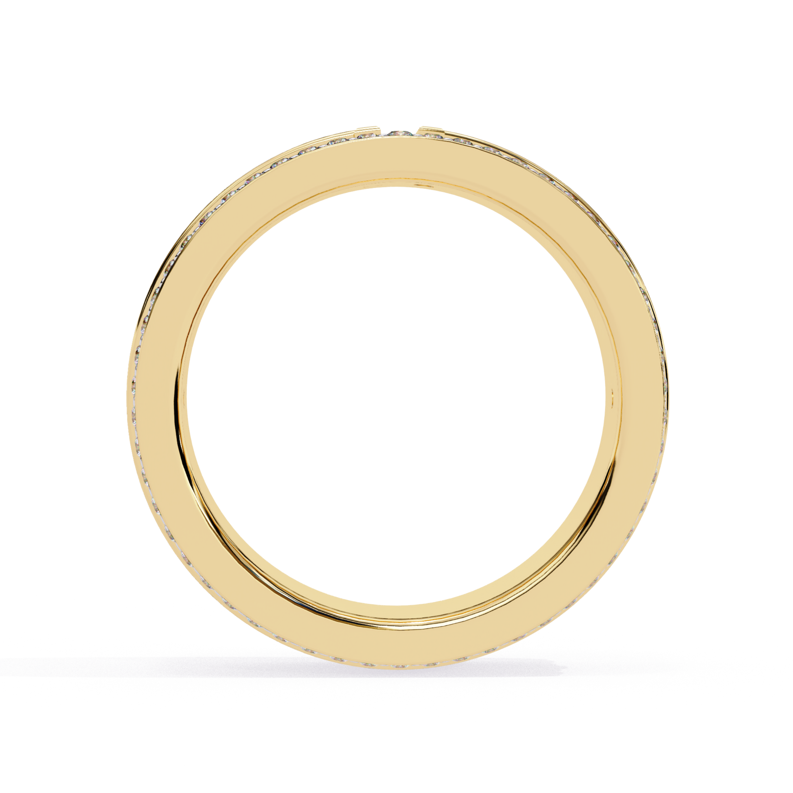 The Empire Pavé Band - Lab Grown Diamonds