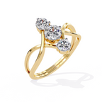 The Trinity Luxe Ring -  Lab Grown Diamonds