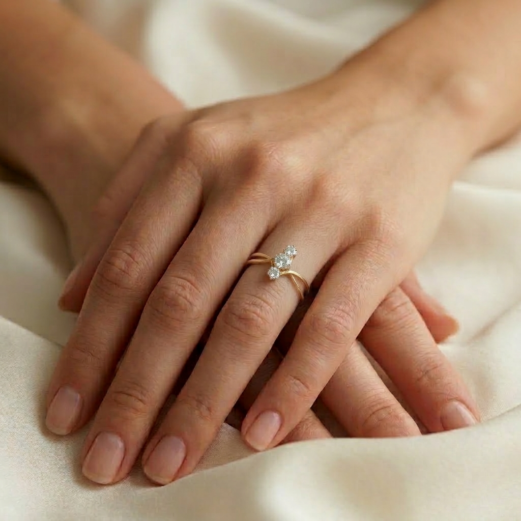 The Trinity Luxe Ring -  Lab Grown Diamonds