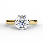 The Regal Spark Solitaire Ring - Lab Grown Diamonds