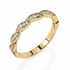 The Velora Band Ring - Lab Grown Diamonds